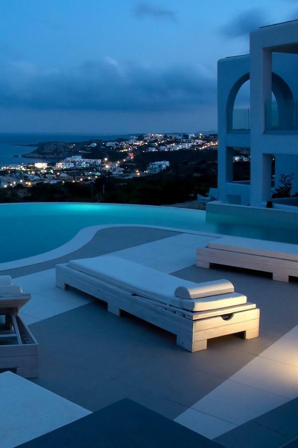 Evilia Luxury Villa Amoopi Exterior foto
